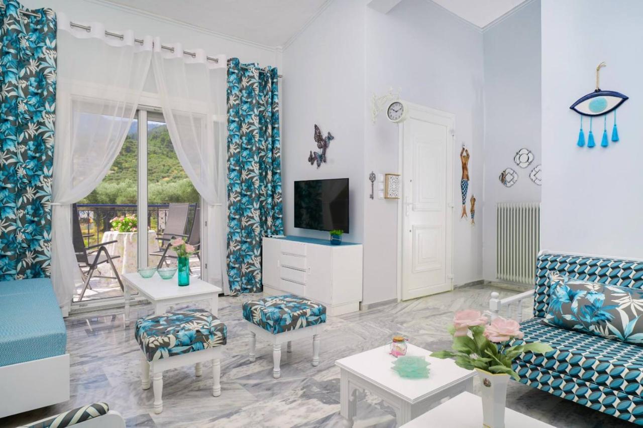 Ferienwohnung Yiayia And Papou Luxury House Limenas  Exterior foto